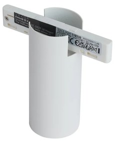 Modern spotlámpa fehér színben 1 fázisú sínrendszerhez GU10 35mm - Slimline Nubee Honey