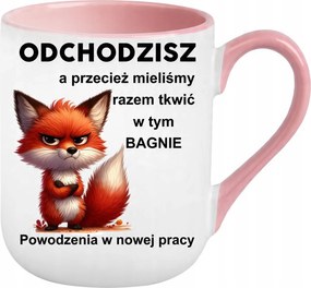 Bögre Elegáns Ajándék Búcsú A Munkából Távozás A Róka Távozik