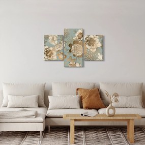 Kép - Kert egy madárral (90x60 cm)