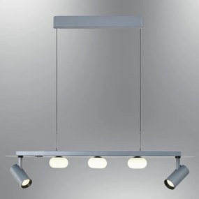 Üveg függőlámpa, 120 cm – 5044-5AS-16