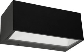 PREZENT 31313 TANUK Modern Kültéri Fali Lámpa Fehér, Fekete LED IP44