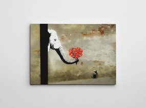 WY116 Banksy vászonkép, 70 x 100 cm