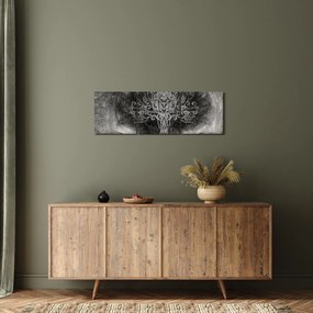 Kép - Az élet fája (órával) (90x30 cm)