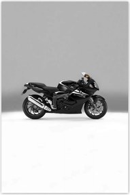 Poszterek 80x120 Fekete Bmw 1300S Motorkerékpár