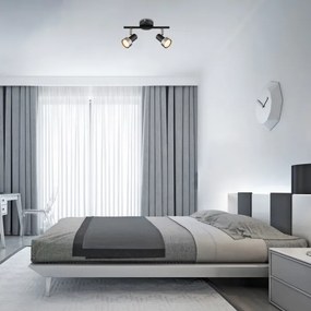 Rabalux 73012 - KONRAD mennyezeti spotlámpa 2xGU10/50W/230V