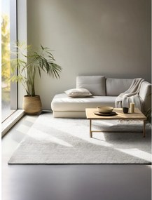 Világosszürke kétoldalas-kézi szövésű juta szőnyeg 60x90 cm Bouclé Jaipur – Hanse Home