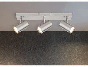 Globo 57911-3 - spotlámpa ROBBY 3xGU10/25W/230V matt króm