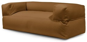 Barna buklé babzsákfotel Sofa MooG – SLOWDOWN