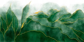 Fotótapéta Levelek virágok Monster levelek 415 x 290