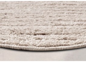 Bézs kerek szőnyeg ø 200 cm Panglao New York Taupe – Elle Decoration