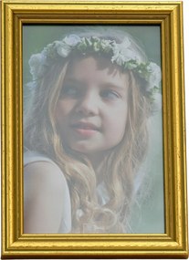 Elegáns képkeret 13x18 cm Régi arany