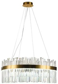 LED állítható fényerőjű lámpa kábelre LED/110W/230V 3000-6500K arany + DO