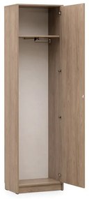 New Elegance Loft Szekrény W függőleges összecsukható ágyhoz - világos sonoma-tölgy