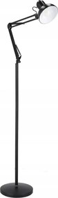 Állólámpa 1x E27/40W/230V fekete