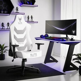 Gamer Forgószék Fehér Színben. APEX