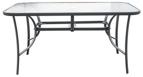 L150 Négyszögletes kerti asztal