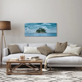 Kép - sziget a tengeren (120x50 cm)