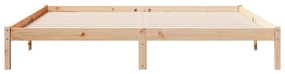 tömör fenyőfa extra hosszú ágykeret matrac nélkül 200 x 220 cm