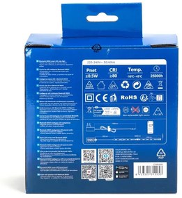 Aigostar - LED RGBW Szalag 5m MESH LED/24W/230V 2700-6500K + + távirányító