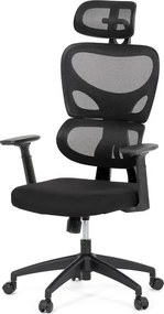 Irodai forgószék hintamechanikával, fekete színben KA-K2080 BK