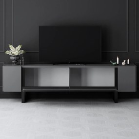 TV szekrény Yildiz - Anthracite, Black