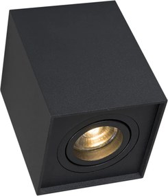 Okos spotlámpa fekete állítható WiFi GU10-zel - Quadro Up