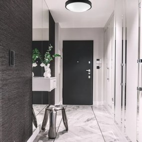 Mennyezeti lámpa JONAS 2xE27/60W/230V á. 36 cm fekete