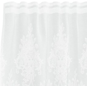 Függönyök függönyökkel Fehér 900 x 300 cm Poliészter