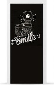 Furnér Kültéri Ajtó matrica Bútor öntapadós Könnyű Ragasztás