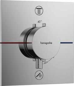 Kád csaptelep Hansgrohe ShowerSelect Comfort E vakolat alatti rész nélkül króm 15572000