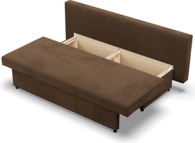 Sony kanapé, szövet anyag, hab töltet, barna