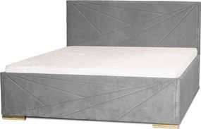 ROSI ágy 160x200 cm Sötétkék Matraccal