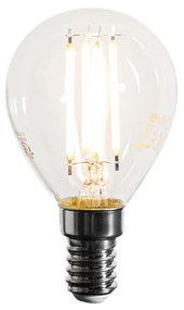 5 darabos E14 dimmelhető LED izzókészlet, G45 átlátszó, 4W, 470 lm, 2700K