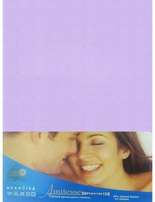 EMI lila szupersztreccs lepedő, 90x200-as lap