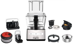 MAGIMIX® 3200 XL matt króm konyhai robotgép Premium csomag