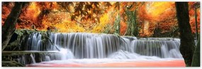 Poszterek 200x66 Narancssárga vízesés