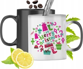 Mágikus Karácsonyi Színváltó Bögre fényképes nyomtatással