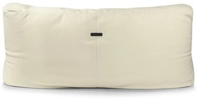 Krémszínű buklé babzsákfotel Sofa Tube 190 – SLOWDOWN