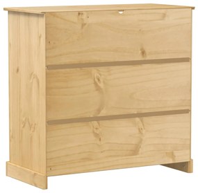 Corona tömör fenyőfa bortároló szekrény 107,5x51x105,5 cm