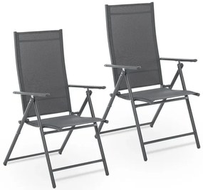 Juskys 2 darabos Calena fotel szett - antracit