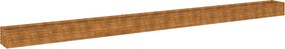 vidaXL corten acél kerti magaságyás 770x50x36 cm