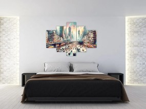Kép - Városi élet (150x105 cm)