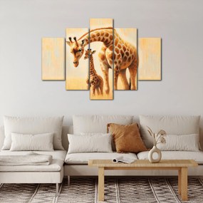 Kép - Zsiráfok (150x105 cm)