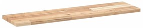 kezeletlen tömör akácfa függőpolc 100 x 20 x 2 cm