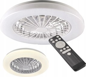 Ventilátoros Lámpa Mennyezeti Ventilátor Led Plafon 63W Cct Memória Szín Távirányító