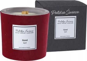 Gyertya Hevy Skin Bordo Good Girl Black