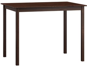 Téglalap alakú asztal c1 dió 120x80 cm