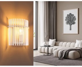 Globo 15698WB - Fali lámpa GORLEY 1xE27/60W/230V