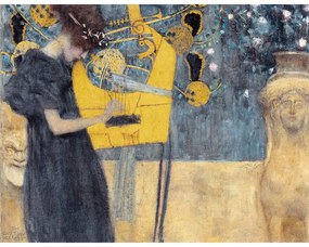 Music másolat, 70 x 55 cm - Gustav Klimt