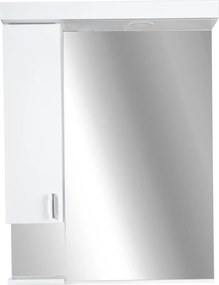 Viva STYLE Tükrös fürdőszobai szekrény LED világítással - BALOS szekrénnyel - 55 x 97 x 15 cm